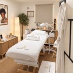 Cabine de soins de l'institut Imena Luxe beauté